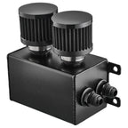 10AN Oil Catch Can Reservoir Tank Kit for Universal Applications (2 Port)