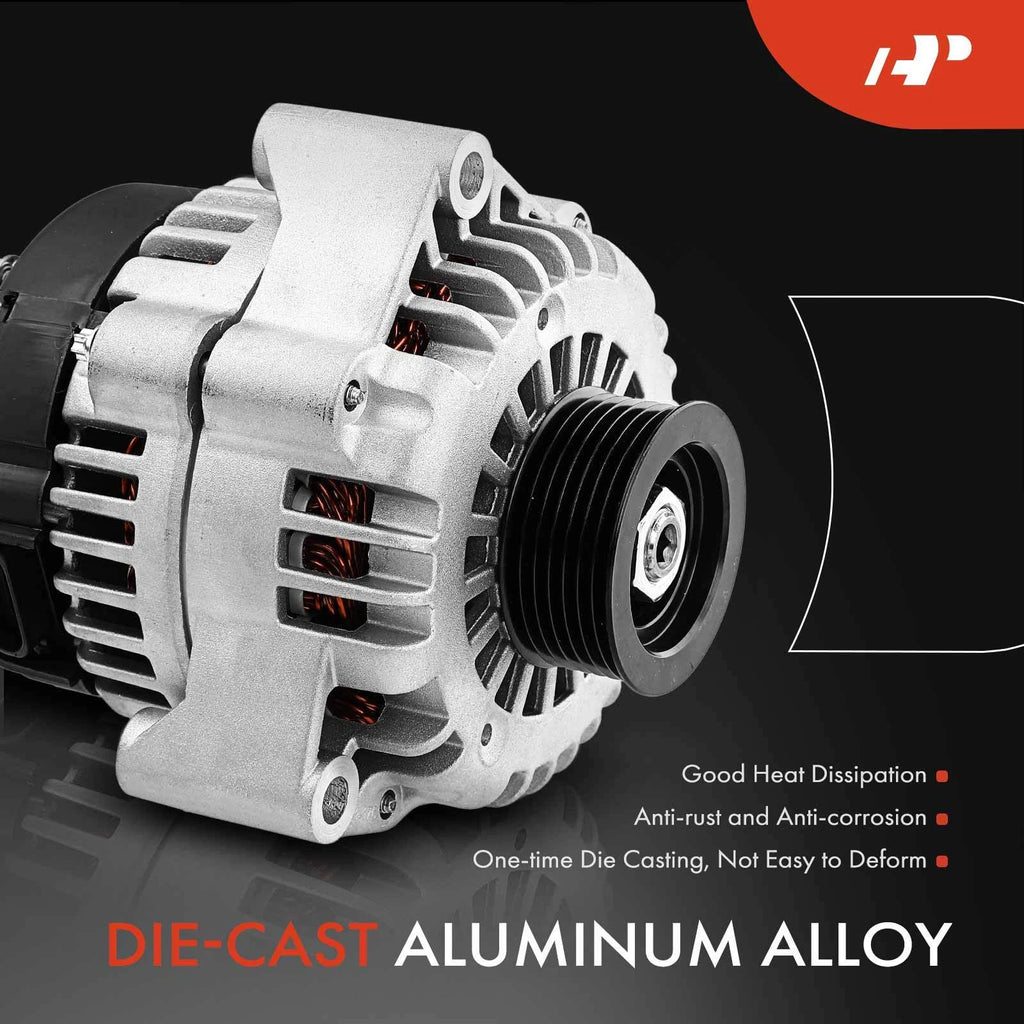 Alternator for Chevrolet C4500 Kodiak GMC B7 V8 8.1L (2001â2005)