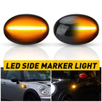 Dynamic LED Side Marker Fender Light for Mini Cooper R55 R56 R57 R58 R59 (2007–2015)