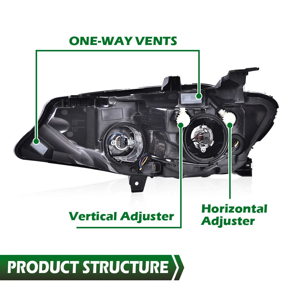 Halogen Headlight Pair for Chevrolet Malibu (2019–2022)