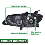 Halogen Headlight Pair for Chevrolet Malibu (2019–2022)