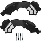 Front Aluminum Inner Fender Liners for Jeep Wrangler JK JKU (2007-2018)