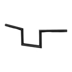 Z-Bar Handle Bar for Harley Sportster XL883 1200 Softail Dyna (1", Matte Black)