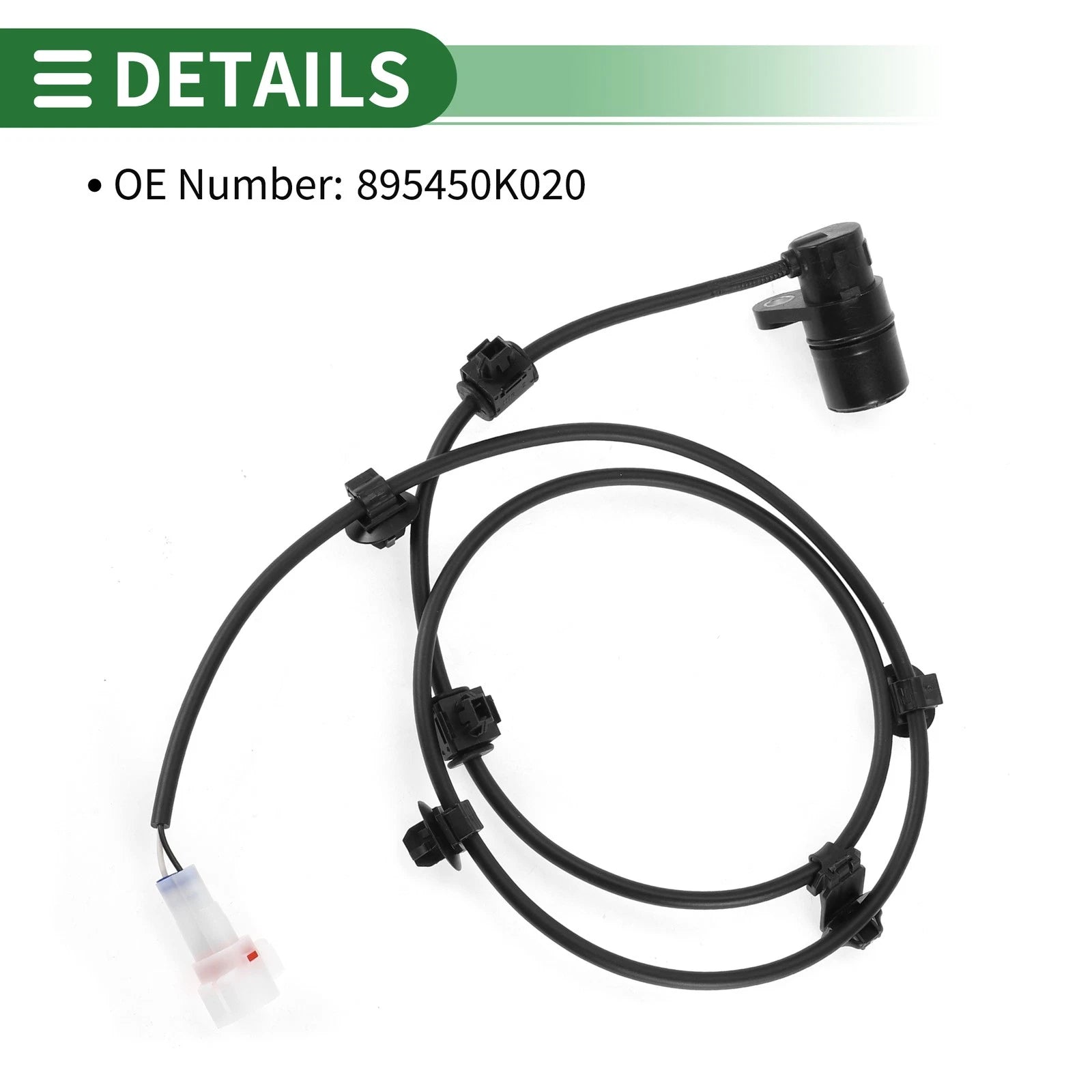 ABS Wheel Speed Sensor No. 895450K020 for Toyota Hilux Vigo (2005–2015)
