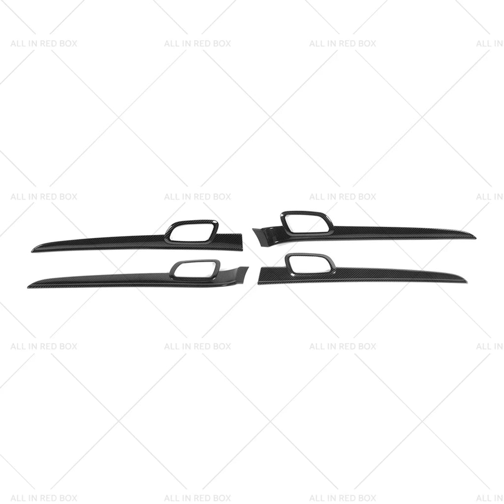 Carbon Fiber Door Handle Decor Strips for Jeep Grand Cherokee (2011–2020)