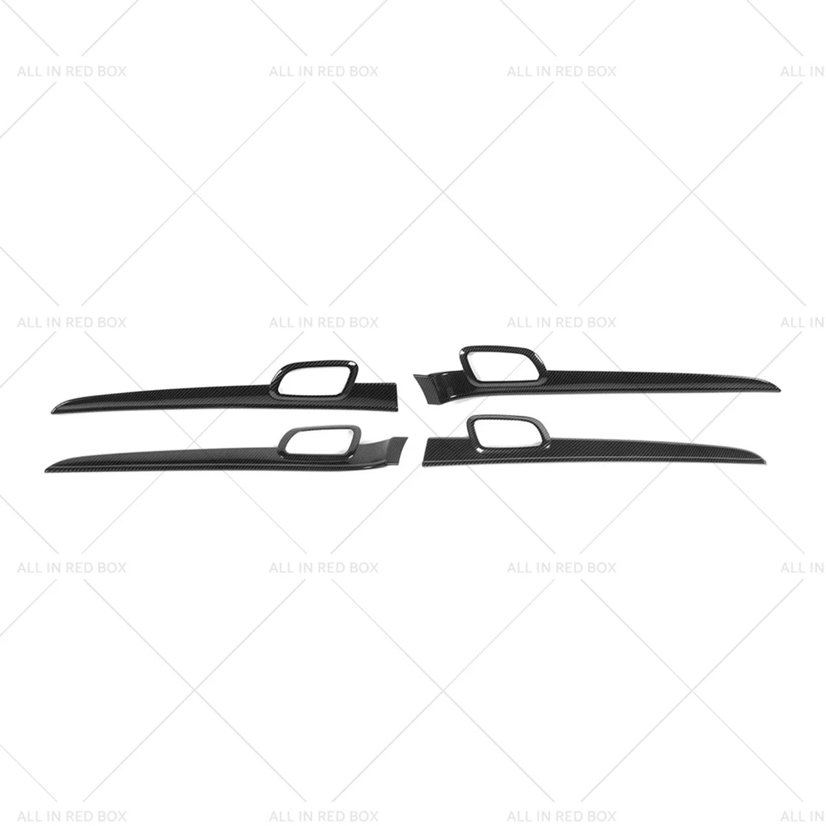 Carbon Fiber Door Handle Decor Strips for Jeep Grand Cherokee (2011–2020)