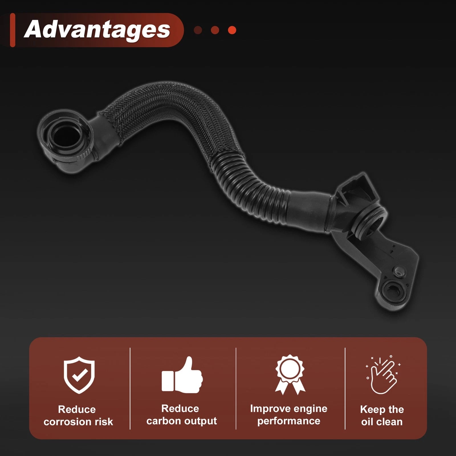 Crankcase Ventilation Hose for Audi S3 (2015–2017) 06K103213A