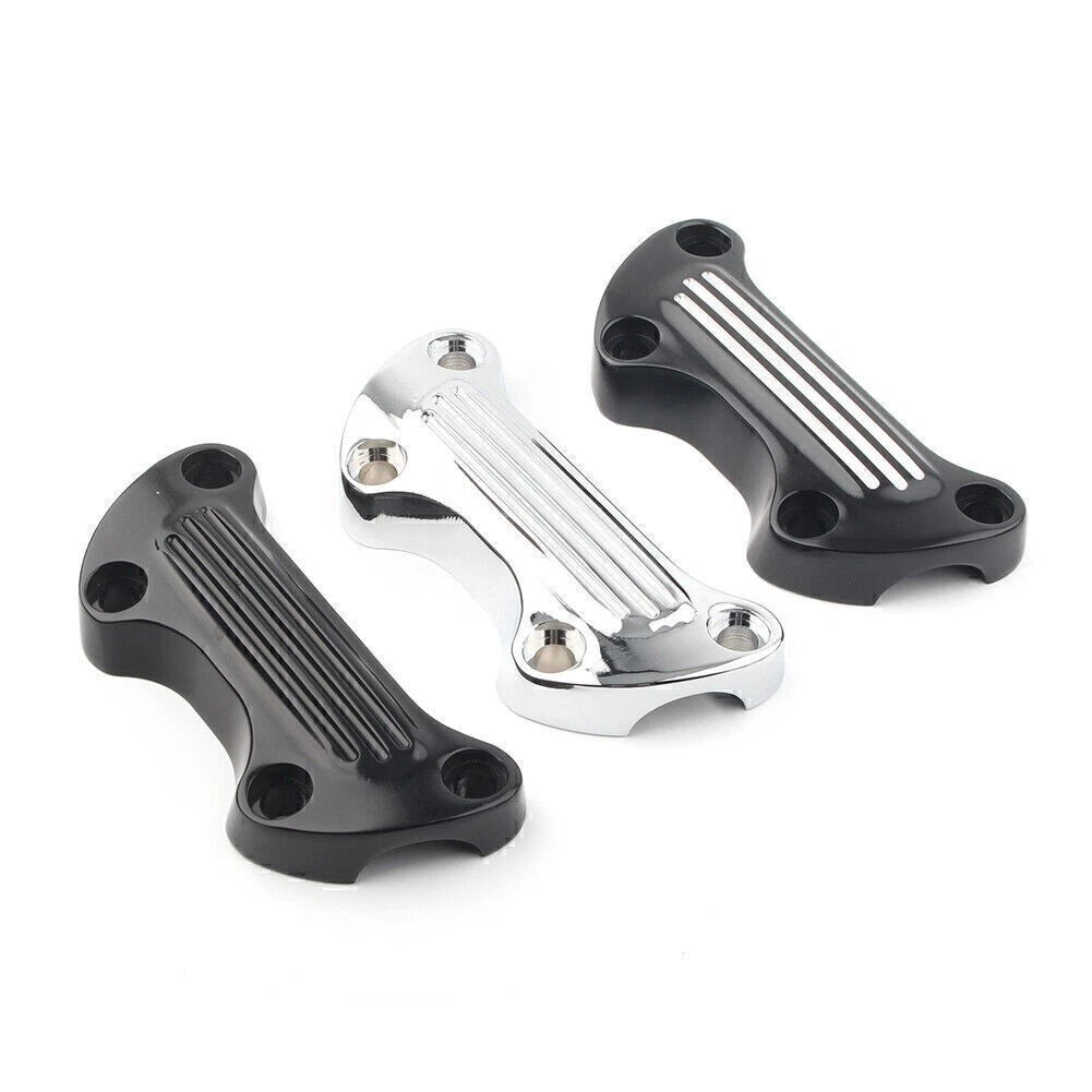 Handlebar Riser Top Clamp Cover for Harley Sportster Softail Dyna (1")