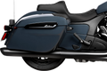 Predator III 2-Up Seat for Harley Davidson - Vinyl - Silver
