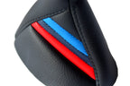 Leather Manual Shift Boot Cover for BMW F30 F31 F32 (2014–2019) Style Stripes