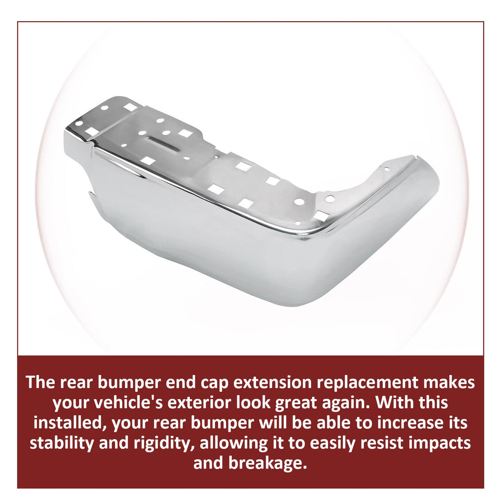 Rear Bumper End Cap for Toyota Tundra (2014–2021) Passenger Side