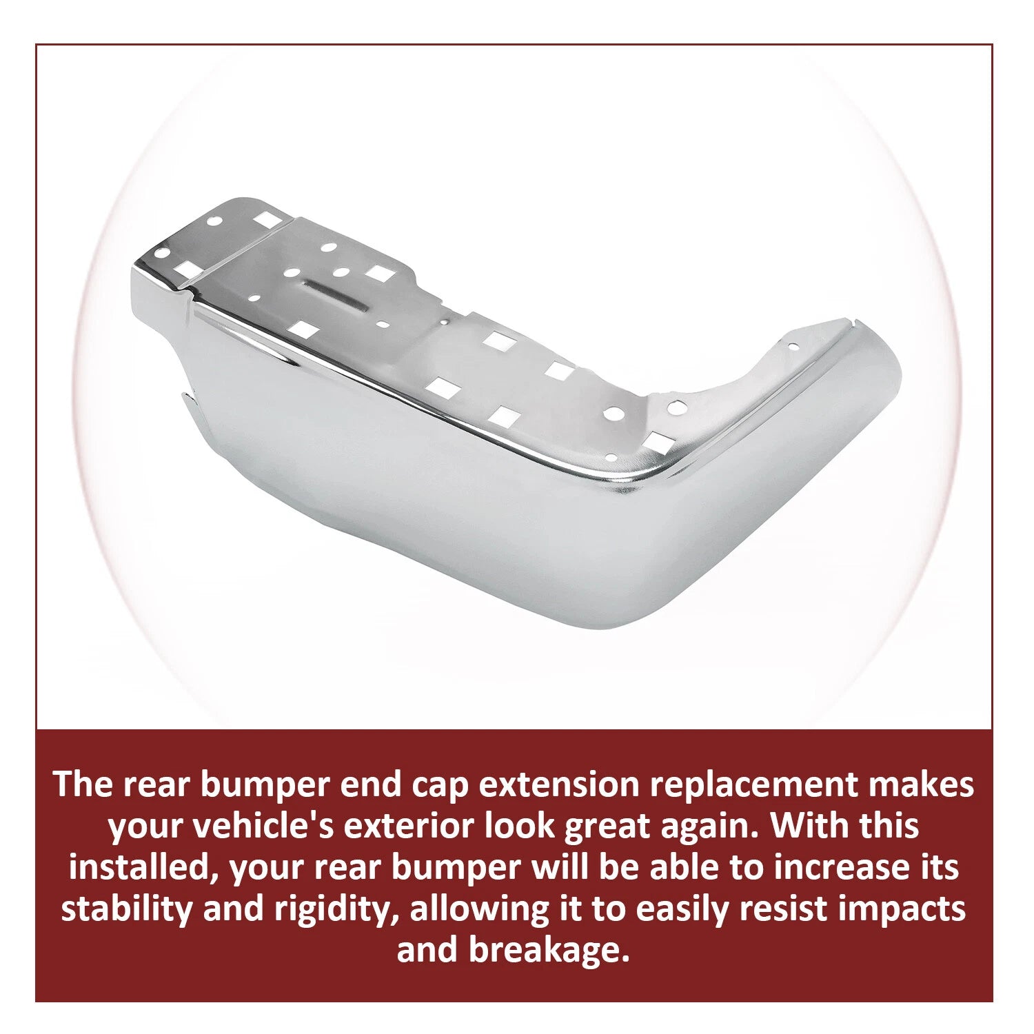 Rear Bumper End Cap for Toyota Tundra (2014–2021) Passenger Side