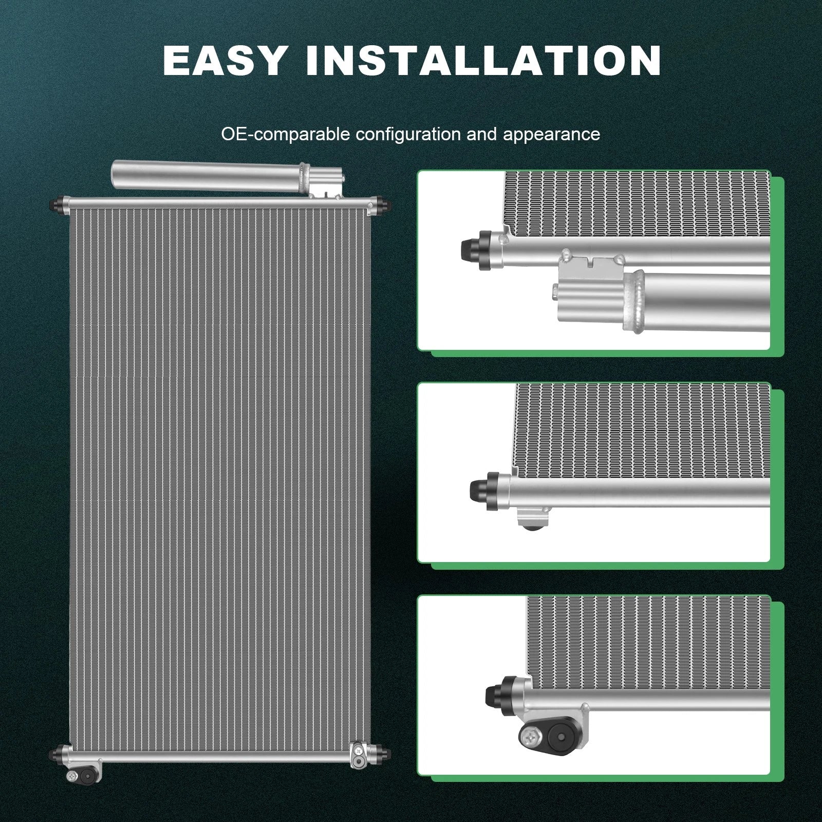 AC Condenser for Acura ILX (2013–2018) & Honda Civic (2012–2015)