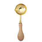 Wax Stamp Sealing Spoon with Wood Handle for Crafting