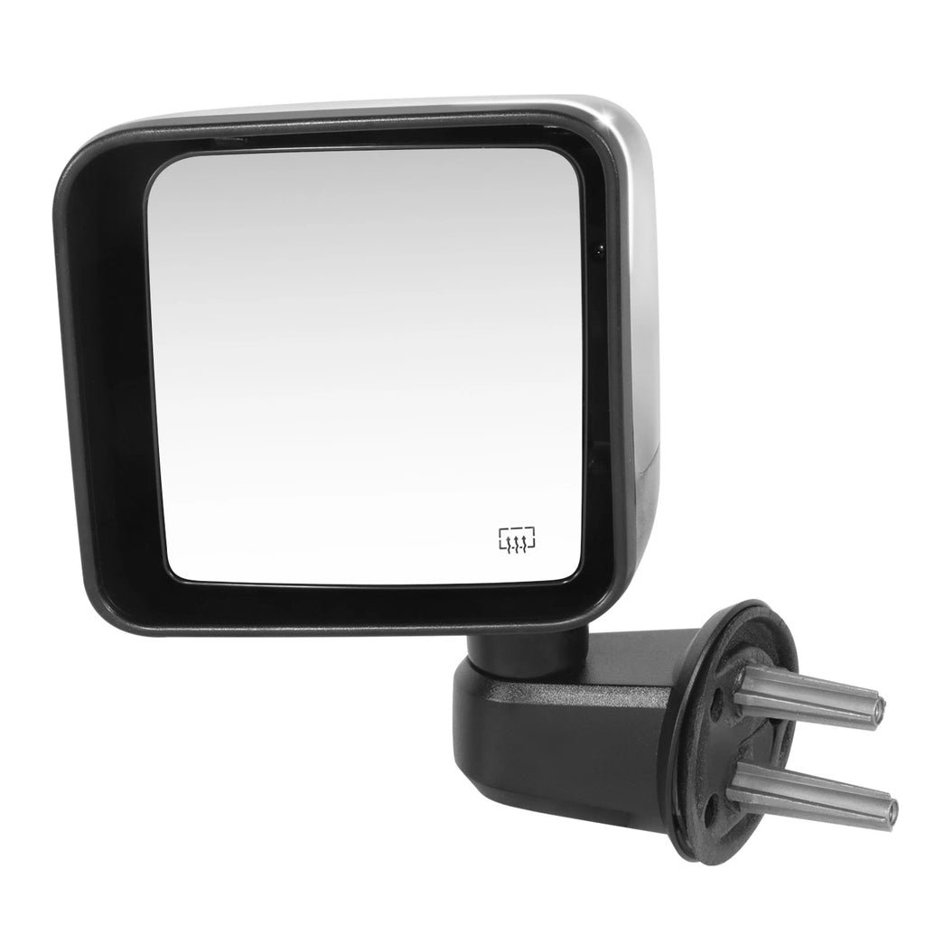 OE Style Power Heated Chrome Cover Side View Mirror for Jeep Wrangler (2014)