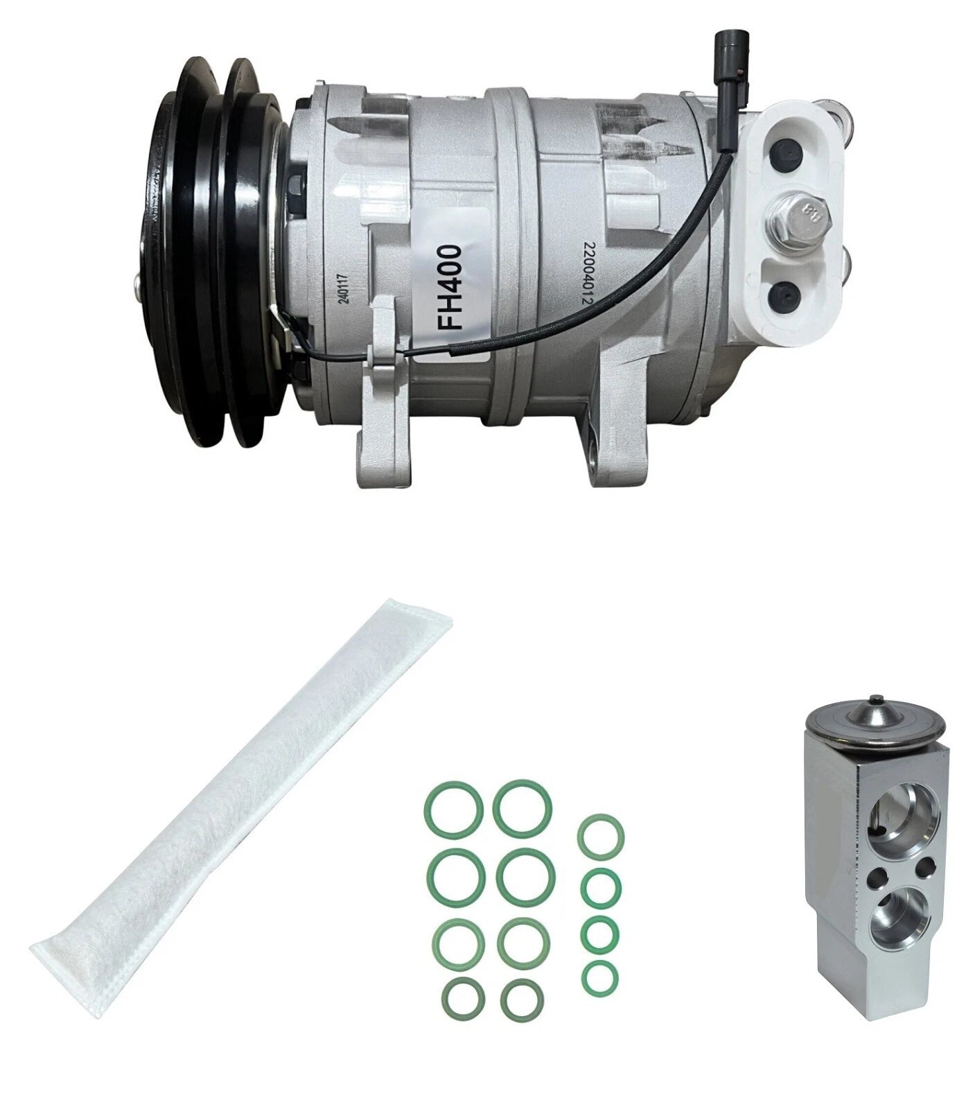 AC Compressor Kit FH400 Replacement for Chevrolet W5500 Tiltmaster (2010)