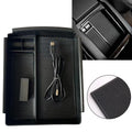 Console Armrest Storage Box with Wireless Charger for Tesla Model X (2015–2024)