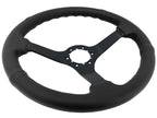 Perforated Black Leather Steering Wheel Kit for Chevy Camaro (1969–1994)