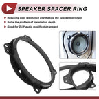 2X Speaker Spacer Ring Adaptor for Toyota Tacoma (2005–2015) 6.5"