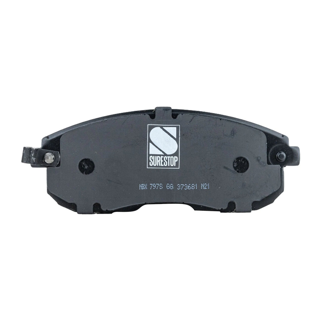 Front Brake Disc and Pad Kit for Nissan Versa (2007–2012) Ceramic