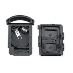 Button HU100 Car Key Shell for Opel Corsa, Meriva (2000-2010)