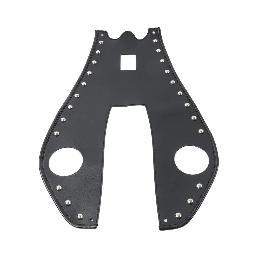 Rivet Style Fuel Tank Pad Cover for Harley Road King FLHRC FLHR (2004-2023)