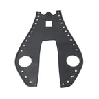 Rivet Style Fuel Tank Pad Cover for Harley Road King FLHRC FLHR (2004-2023)