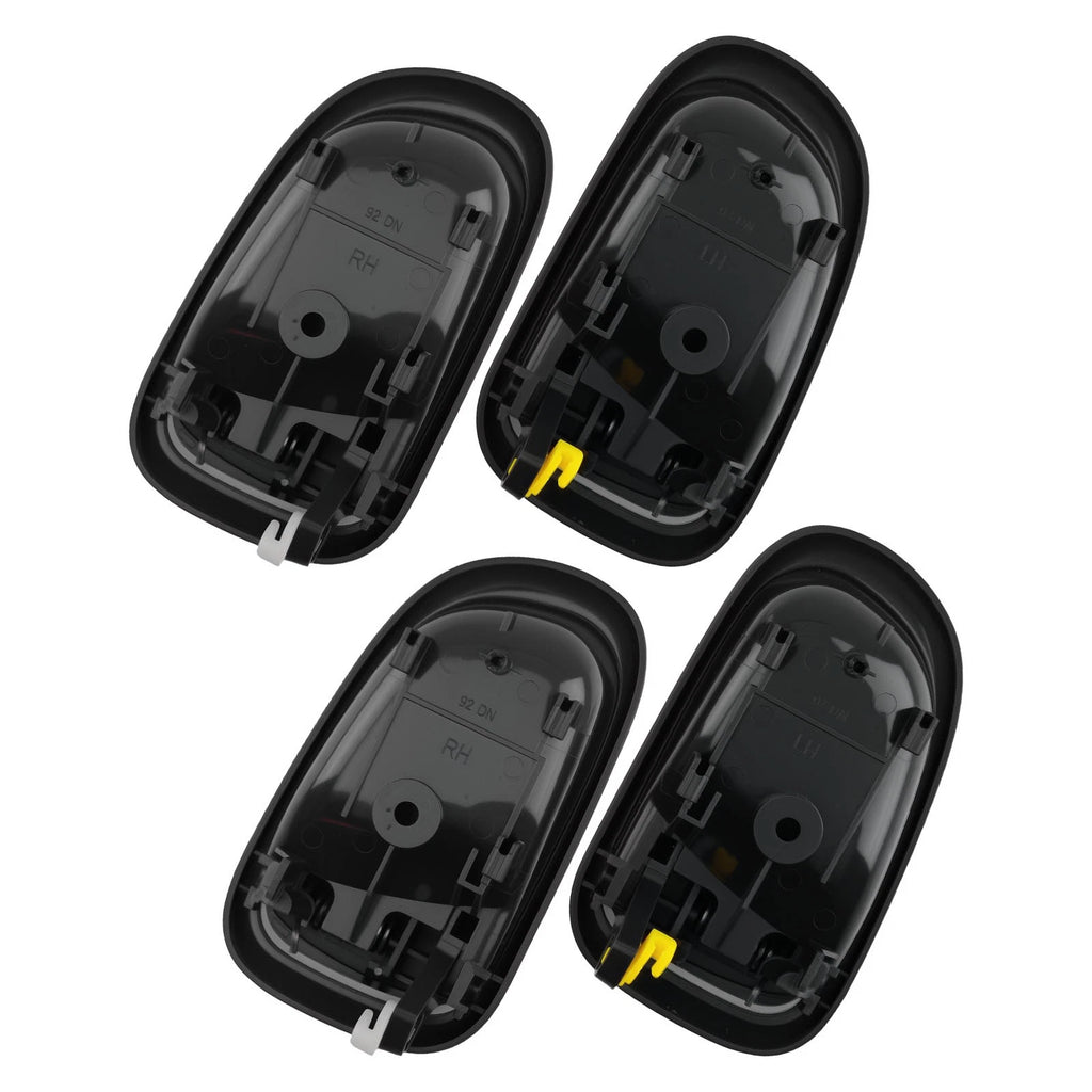 Interior Door Handle for Toyota Corolla LE (1993–1995) Black Set of 4