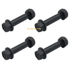 4 Pack Front Shock Bolt & Lock Nut for Yamaha Wolverine 350 (1995–2005)