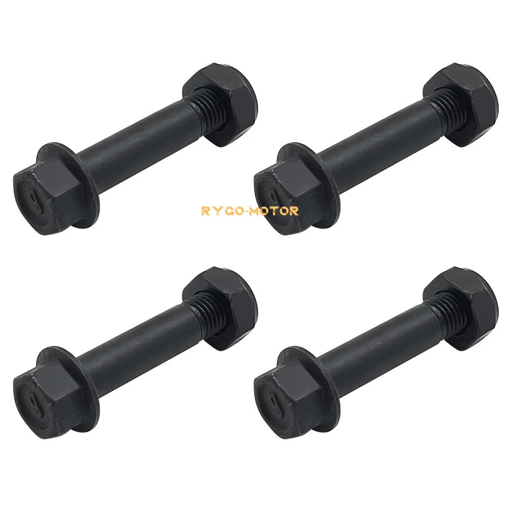 4 Pack Front Shock Bolt & Lock Nut for Yamaha Wolverine 350 (1995–2005)