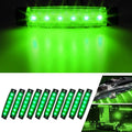 Smoke Green LED Side Marker Light Strip for Trucks Vans Trailer (V)