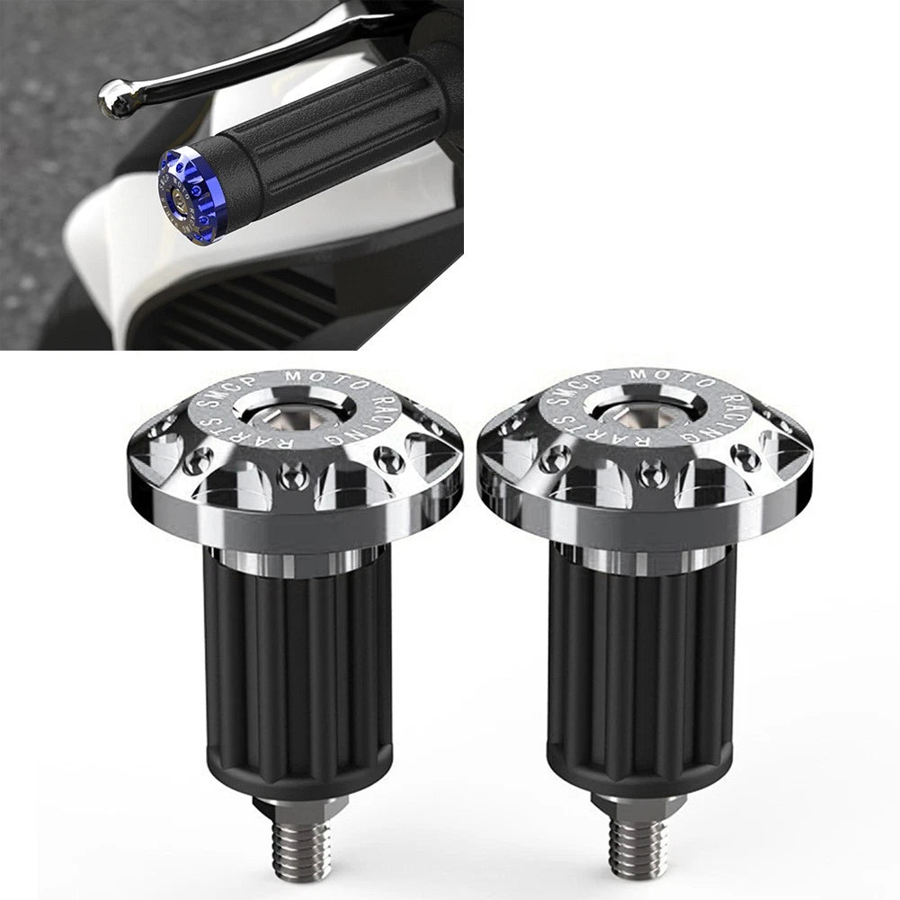 7/8" CNC Handlebar Grips & End Cap Plugs for Dirt Bike
