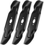 3Pcs 17.25" High Lift Lawn Mower Blades for Troy Bilt Craftsman Cub Cadet