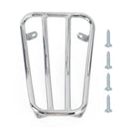 Chrome Floor Board Luggage Carry Support Rack for Vespa Primavera Sprint 125 (2014–2023)