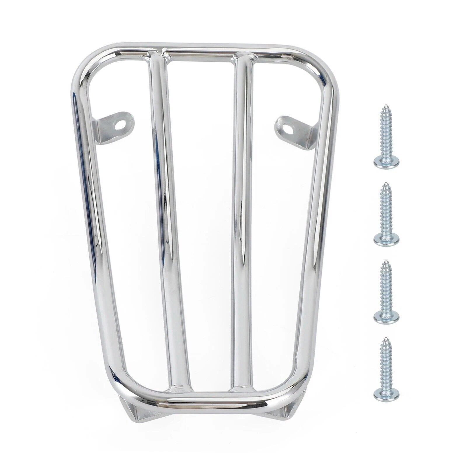 Chrome Floor Board Luggage Carry Support Rack for Vespa Primavera Sprint 125 (2014–2023)