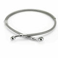 Brake Oil Hose Line for Motorcycle (33", Stainless Steel, Banjo Fitting)