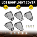 5X Smoke LED Roof Marker Light Cover + White LED Bulbs for Ford Super Duty (1999–2016)