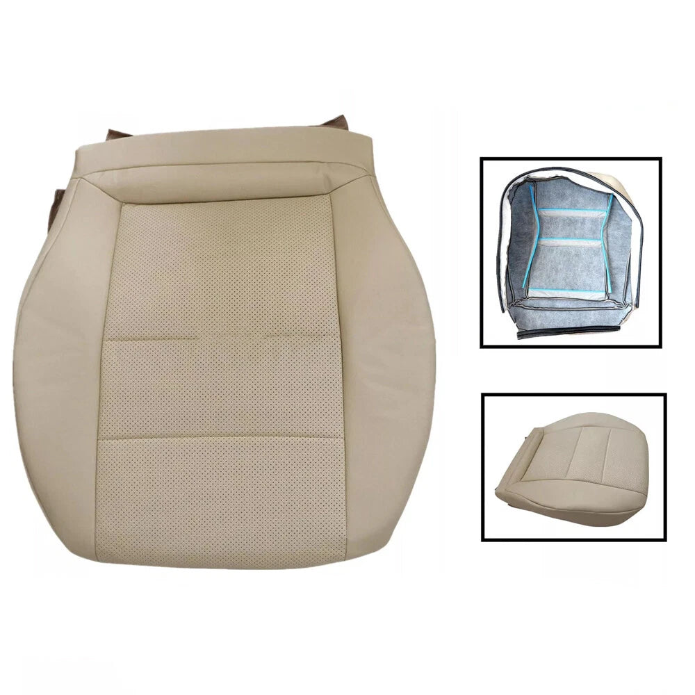 Driver Bottom Replacement Seat Cover for Mercedes Benz GLK350 (2008–2015) Beige