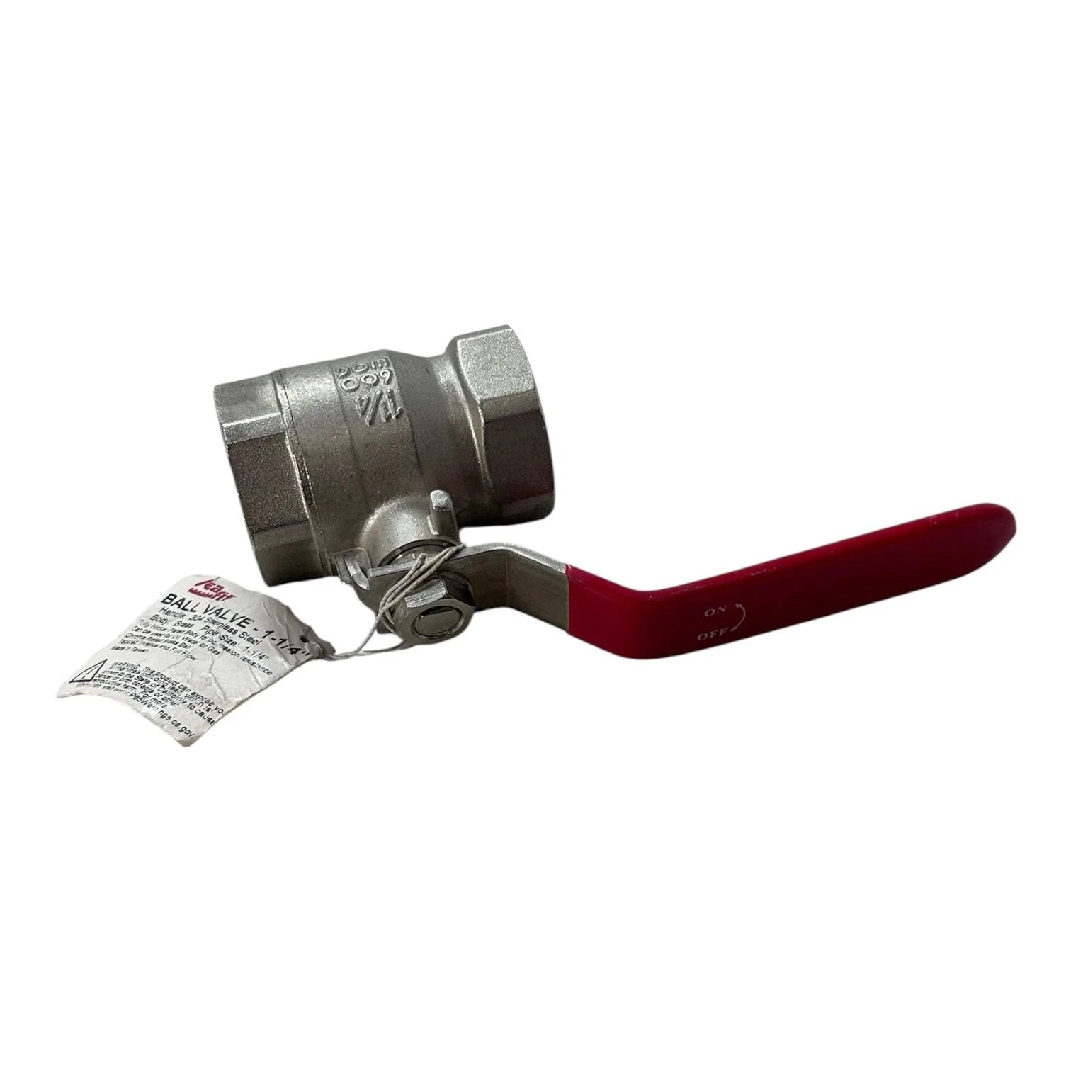 Ball Valve 1 1/4'' for Sea-Fit 14859052 (Nickel Plated 304 Stainless Steel)