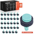 30Pcs 8mm Nylon Retainer Clips for Buick LeSabre (1999–2005)