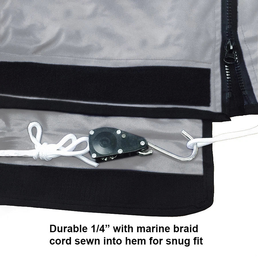 Trophy 1903 CC Center Console T-Top Hard-Top Boat Cover 600D Waterproof (2000–2023)