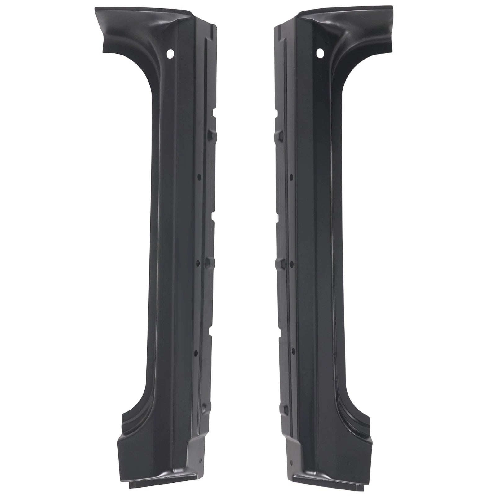 Set of 2 Outer Rocker Panels for Silverado Sierra Regular Cab (2007–2013) Steel