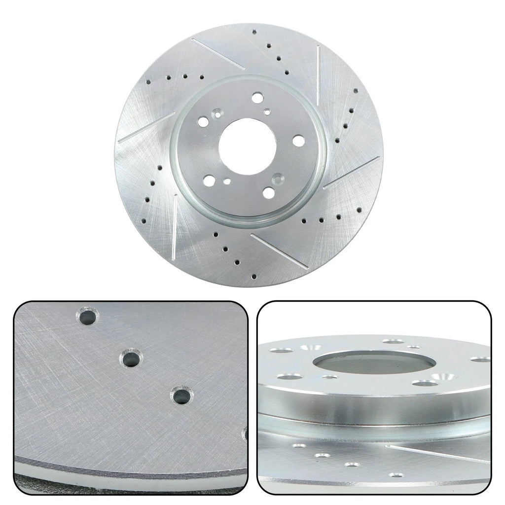 Brake Disc and Pad Set for Acura TL (2007–2008) D1049 S-12140062