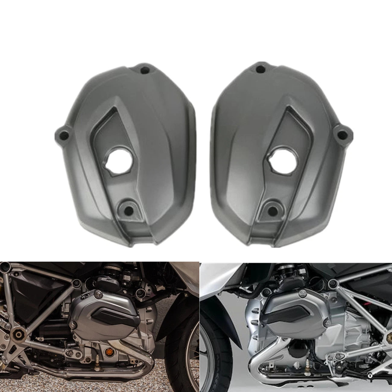 Cylinder Head Valve Cover for BMW R1200GS Adventure (2012–2018) R1200R (2015–2017)