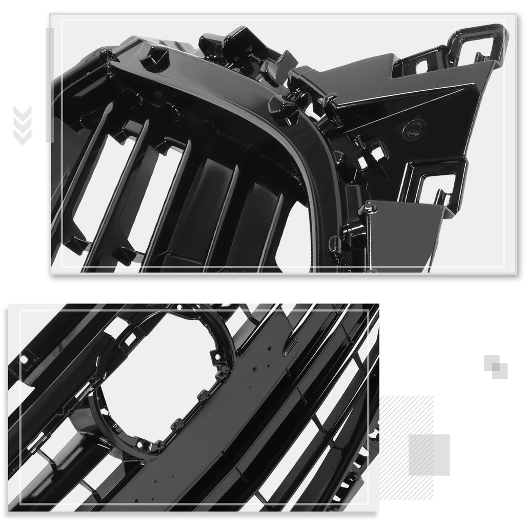 Factory Style Grille with Badge Slot for Mazda 3 2.5L (2014–2016)