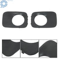 Set of 2 Primed Plastic Fog Light Covers for Honda Pilot (2009–2011)