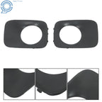 Set of 2 Primed Plastic Fog Light Covers for Honda Pilot (2009–2011)