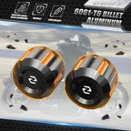 Rear Axle Nut Covers for Harley Electra Glide Ultra Classic FLHTCU (2017–2019)