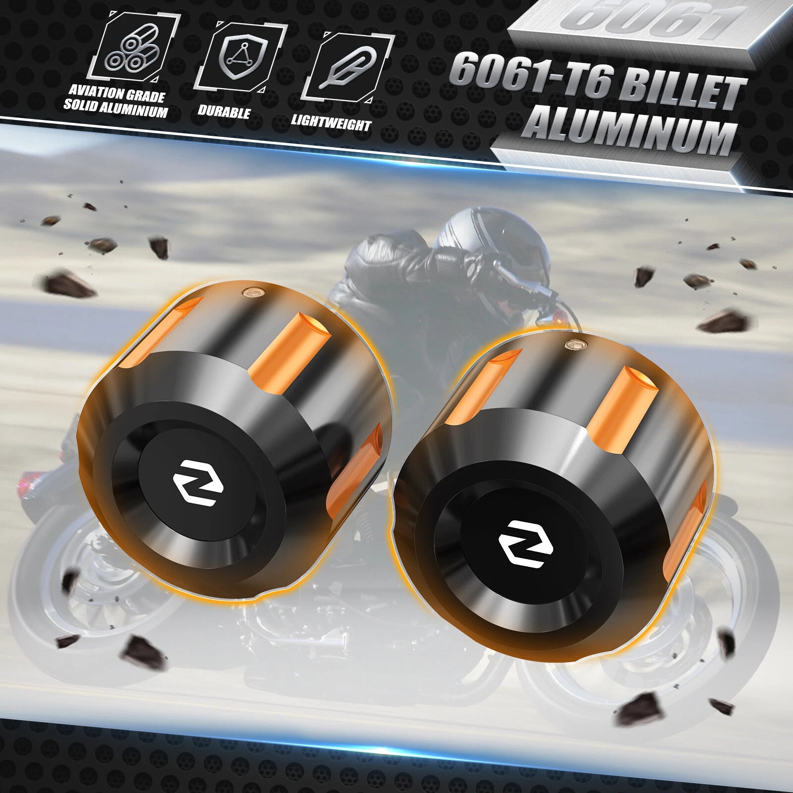 Rear Axle Nut Covers for Harley Electra Glide Ultra Classic FLHTCU (2017–2019)