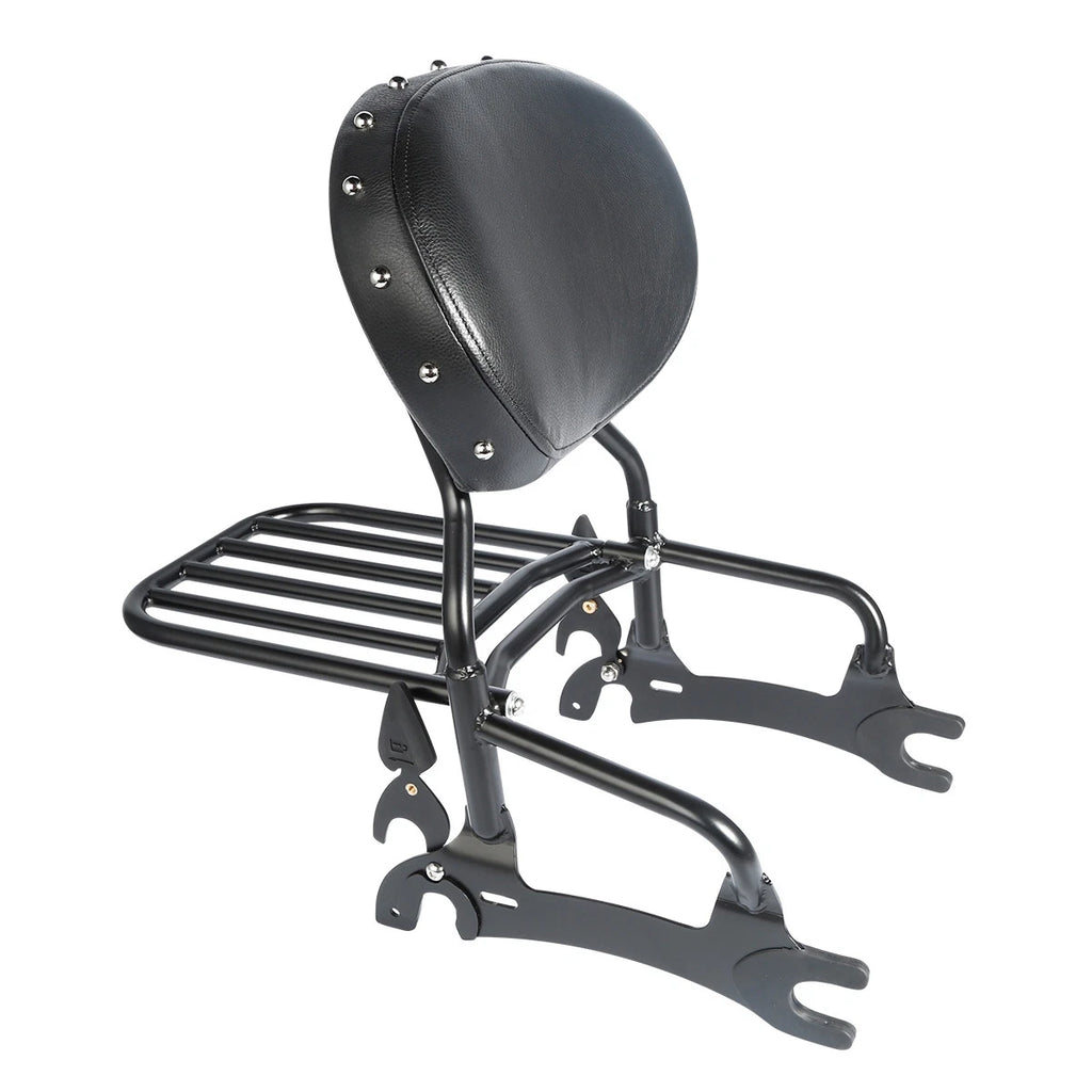 Sissy Bar Backrest Luggage Rack for Indian Chief Dark Horse (2014–2018)